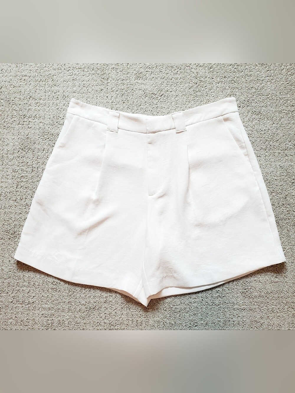 High-Waist Tailored Shorts Size 14